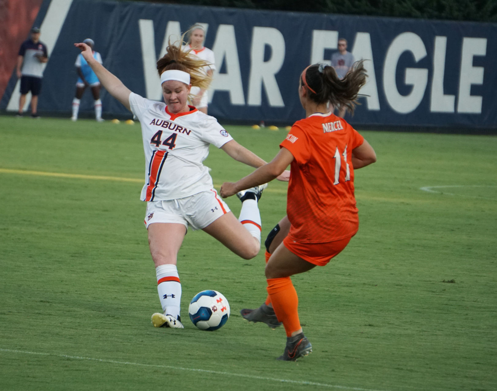 Auburn soccer exhibition against Mercer